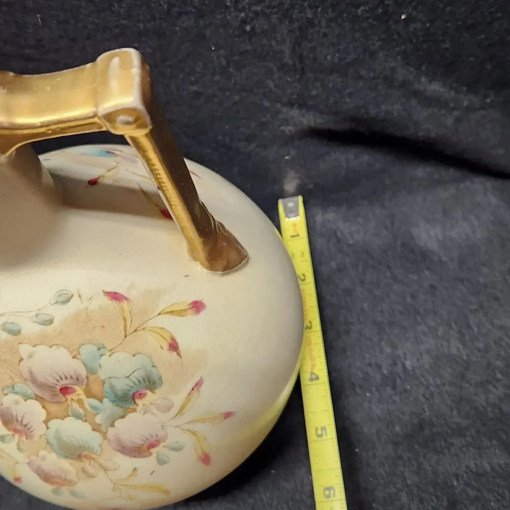 Vintage Floral Royal Eaton English SF & C Vase Country Cottage